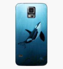 "The Dreamer" by Amber Marine ~ (Copyright 2015) orca art / killer whale digital painting Case/Skin for Samsung Galaxy