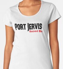 Camiseta premium para mujer Port Jervis Ciudad de Port Jervis Nueva York me crió