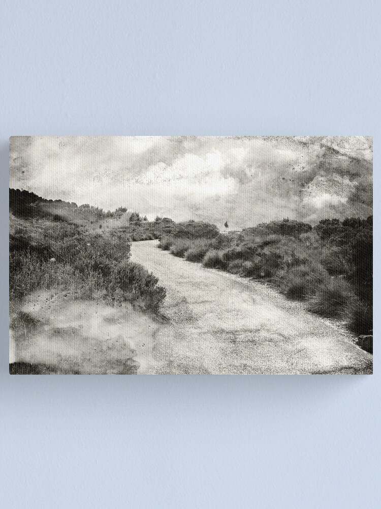 Alternate view of Even if you're on the right track, you'll get run over if you just sit there.... Canvas Print