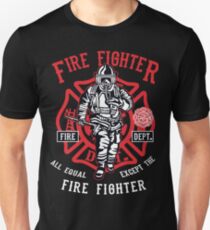 Fire Fighters Truck 2 Unisex T-Shirt