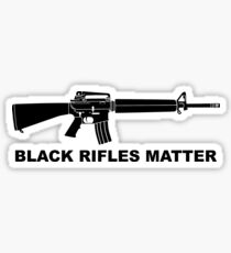 Black Rifles Matter - 2nd Amendment Firearm Decal, Sticker, Shirt Sticker