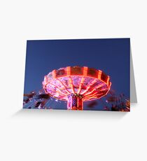 Chairoplane Greeting Card