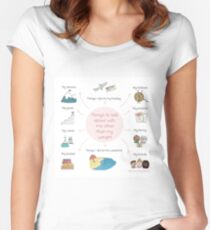 Other than my weight Fitted Scoop T-Shirt