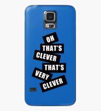 "Clever" Case/Skin for Samsung Galaxy
