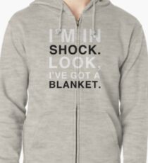 Shock Blanket Zipped Hoodie