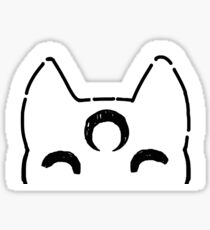 denae*sketch - M O O N C A T Sticker