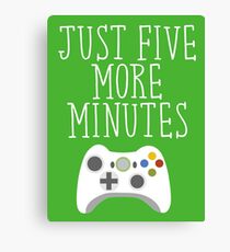 Just Five More Minutes - XB Canvas Print