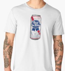 Pabst Blue Ribbon Can Men's Premium T-Shirt