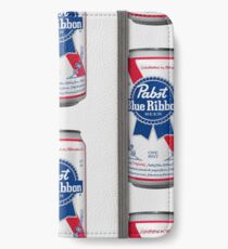Pabst Blue Ribbon Can iPhone Wallet/Case/Skin