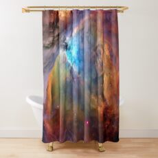 Orion Nebula Space Galaxy, RBSSG Shower Curtain