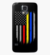 Polizei Feuer Dispatcher Flagge Hülle & Skin für Samsung Galaxy