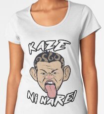 Kaze Ni Nare! Women's Premium T-Shirt