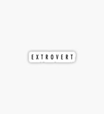 Extrovert Sticker