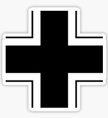 Wehrmacht Kreuz - Balkenkreuz Sticker