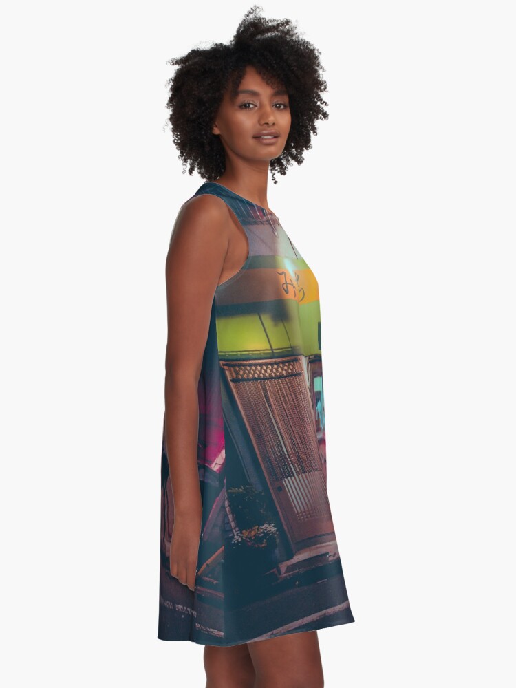 Alternate view of Tokyo's Ramen A-Line Dress