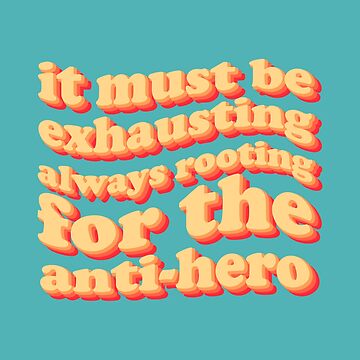 The Anti-Hero Sticker  Taylor Swift Vinyl Stickers – handsomeprintsdesign