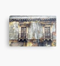 Sicilian Facade Metal Print