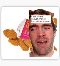 Chicken Nuggets Guy Sticker