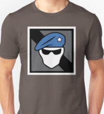 Blue Recruit Operator Icon Unisex T-Shirt