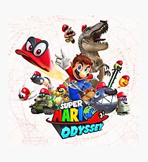 Super Mario Odyssey Photographic Print