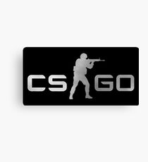 cs go - its face and back are turned Canvas Print