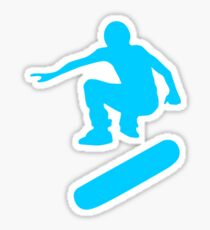 skateboard : silhouettes (SMALL) Sticker