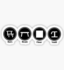 Bars Beam Floor Vault Sticker