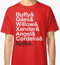 BUFFY THE VAMPIRE SLAYER AND SCOOBY GANG Classic T-Shirt
