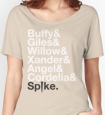 BUFFY THE VAMPIRE SLAYER AND SCOOBY GANG Women's Relaxed Fit T-Shirt