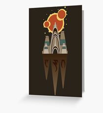 ALMSIVI Temple Greeting Card