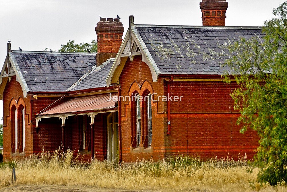 "Abandoned Railway Station at Rupanyup 2" by Jennifer Craker Redbubble