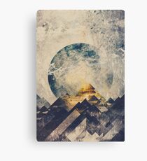 One mountain at a time Canvas Print