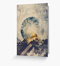 One mountain at a time Greeting Card