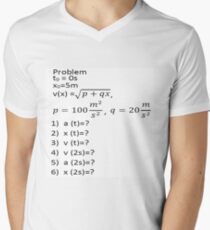 Physics Problem Men's V-Neck T-Shirt