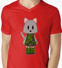 Aliens Cat Hicks - Stay Frosty Men's V-Neck T-Shirt