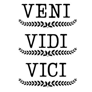 Veni Vidi Vici Tattoo Meaning with Images