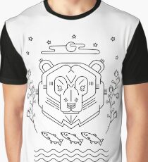 Scandinavian Bear Graphic T-Shirt
