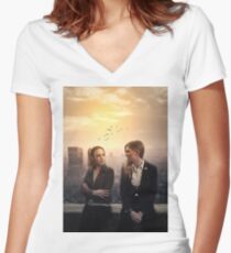 Avalance Women's Fitted V-Neck T-Shirt
