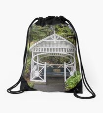 Botanical Gardens Gazebo Drawstring Bag