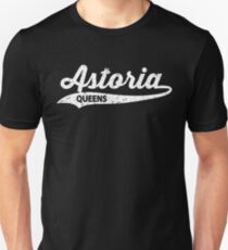 Astoria Queens T-shirt : Retro Queens Vintage NYC Tee Unisex T-Shirt