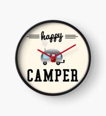Glücklicher Camper Uhr