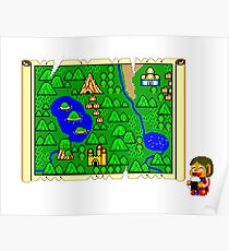 Alex Kidd in Miracle World Poster