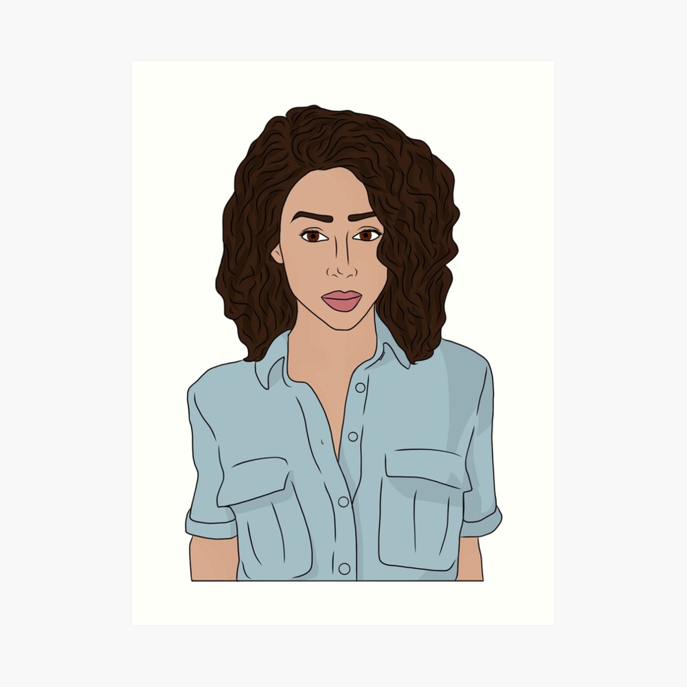 "LIZA KOSHY FANART" Art Print by RensDigitalArt | Redbubble