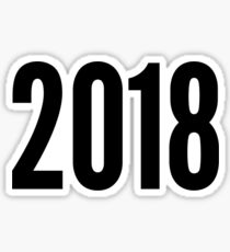 2018 Sticker