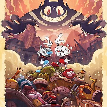 Cuphead art on sale