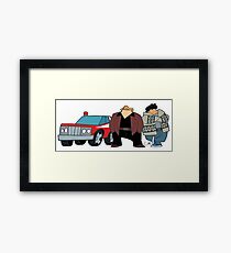 Cops Framed Print