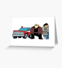 Cops Greeting Card