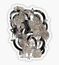 Ancient Jazztecs Sticker