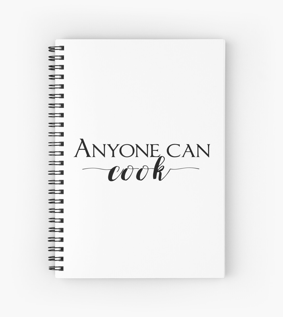 "Ratatouille Anyone Can Cook" Spiral Notebooks by savagedesigns