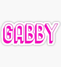 GABBY - PINK Sticker